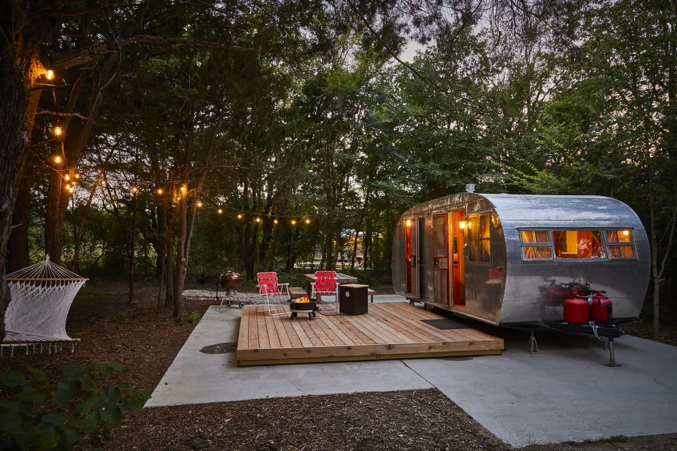 The Range Vintage Trailer Resort Glamping Near Dallas Texas